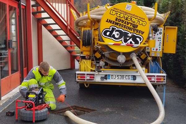 contrôle video canalisation sacp mont-blanc