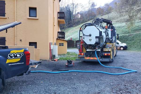 Débouchage Canalisation - SACP Mont-Blanc